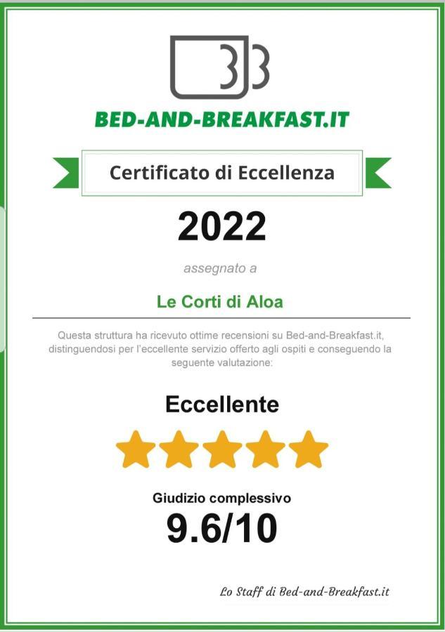 B&B Le Corti Di Aloa Сан-Панталео Екстер'єр фото